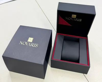 Single Watch PU Leather and Velvet Watch Box
