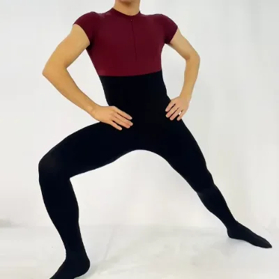 2025 Ballet Professional Practice Uniforms Men Jumpsuits Training Boys Ballet Dance Jumpsuits