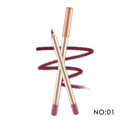 Private Label Vegan Lip Liner Dark Brown Smooth Matte Long Lasting Waterproof Mineral Makeup Lip Liner