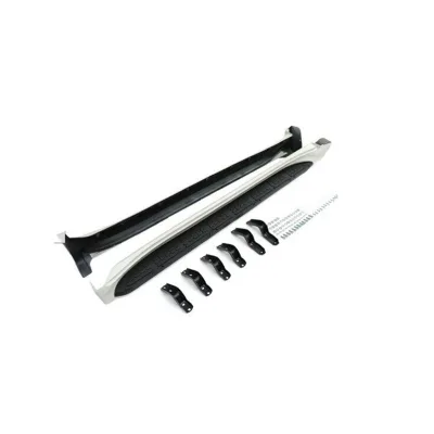 SMART STAR LX570 Plastic White Well Made Running Board Side Step Upgrade Style