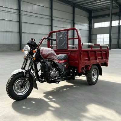 Agricultural Gasoline Transport Tricycle 43/50 Outer Spring Shock Absorber Semi & Full Floating Rear Axle Optional