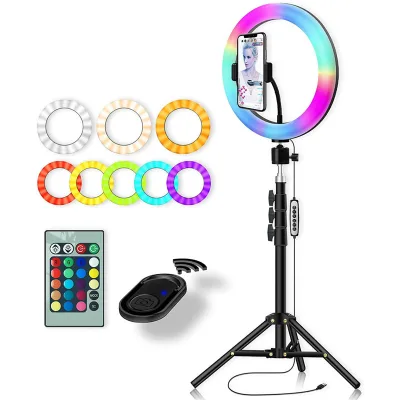 High Quality Best Price RGB LED Video Light Photography with Tripod Stand