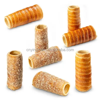 High Productivity Chimney Cakes Machine Production Line with Nuts Milk Corn & Fruit Options CE Certified