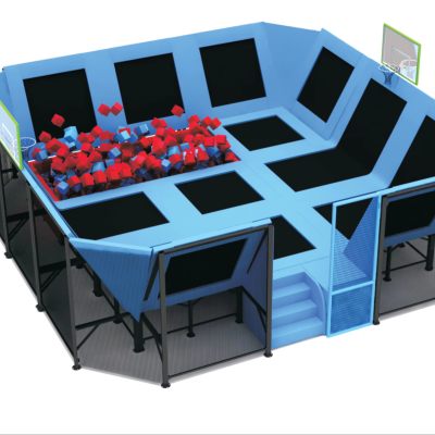 Trampoline Fitness Jumping Indoor Trampoline Park Toy Kid Trampoline