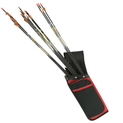 Customized Archery Arrow Field Quiver Reverse Hip Arrow Quiver Waist Hang Side with Belt