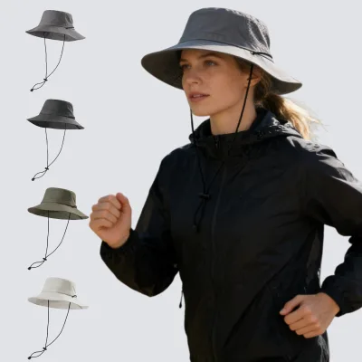 Women Summer Outdoor Sports Breathable Sunscreen Anti UV Climbing Hiking Fishermen Hat