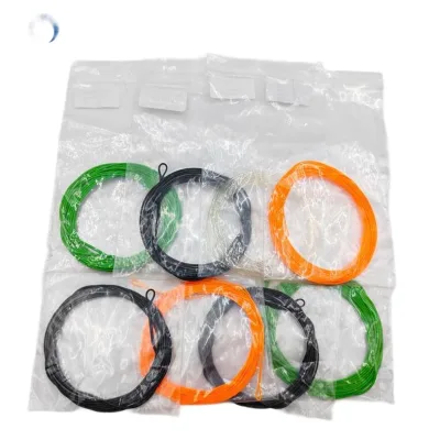 Fly Line Poly Leader Green Orange Black PET Soft Premium Broader for Tuna Multifilament Strong Sinking Braid Fishing River Lake