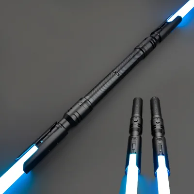 RGB Double Blade Light Saber Toy the Mandalorian Fallen Order USA Kids' Light-Up Removeable Hilt Sword