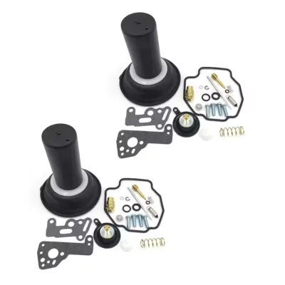 Motorcycle Carburetor Plunger Diaphragm Repair Kit Fit Yam Aha XV535 Virago XV400 XV500 VMX1200 1990-2001