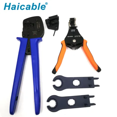Solar Crimping Tool Set A2546B-D Wire Stripping Crimping Tool Kit