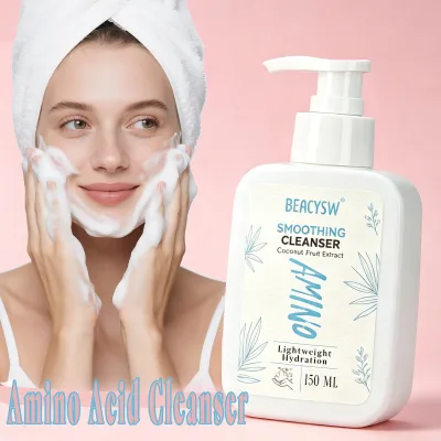 Balancing Face Wash With Amino Acid and Coconut Extract: Cleanses Without Over-Drying, Daily Use | GMP OEM Factory