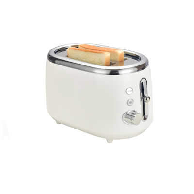 2 Slice Pop up Bread Brushed Unique Design Stainless Steel Toaster