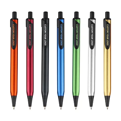 Best Choice for Office Stationery Smooth Metal Gel Pen with 0.5mm Writing Width Flexible Press & Metal Texture Design