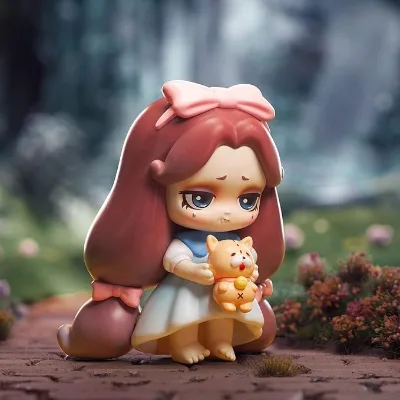 Hot Sale Cute Sad Girl Blind Box Different Styles Blind Box Anime Figure Action Figure Custom Blind Box
