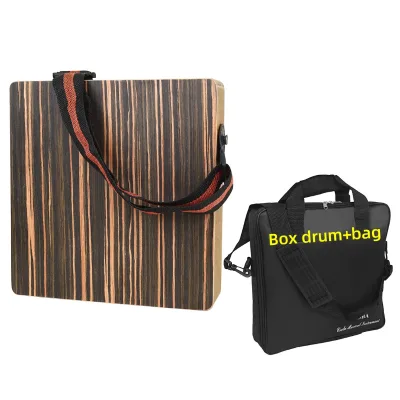 Percussion Instrument Travel Card Macro Wooden Drum Bag Portable CaseDrum Model N-300