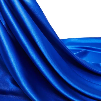 100% Pure Silk Satin Heavy Drape Fabric Fashion Custom 19mm/22mm/25mm/30mm Thick Soft Comfortable Regional Clothing