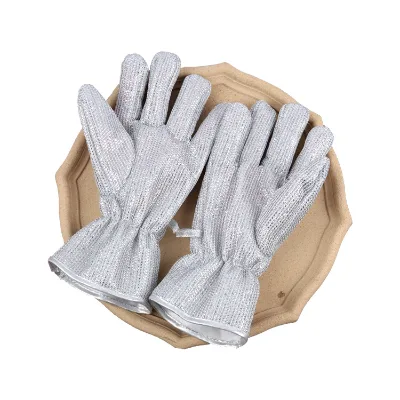 Steel Wire Dishwashing Gloves Clean Waterproof and Anti-hot Autumn and Winter Extended Pot Cleaning Gloves