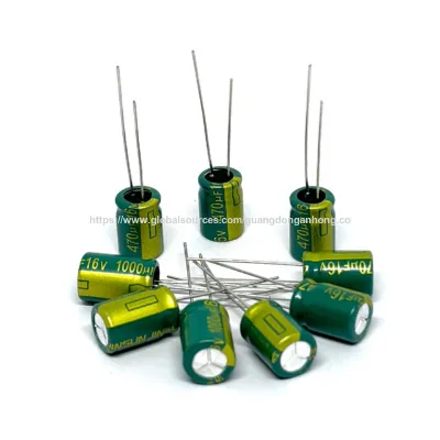 Long life & low-impedance electrolytic capacitor with105C 2000-3000h