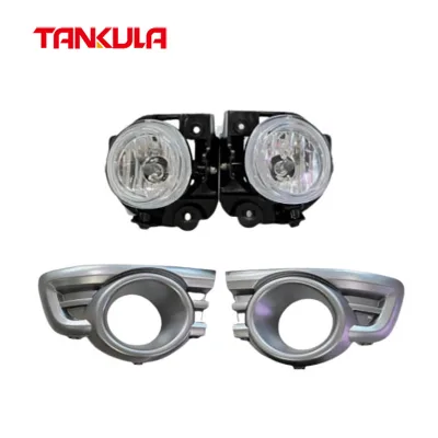 HANDA New Auto Body Parts Fog Light Frame Auto Fog Lamp Cover Fog Lamp Set for Ford Ranger 2009 2010 2011