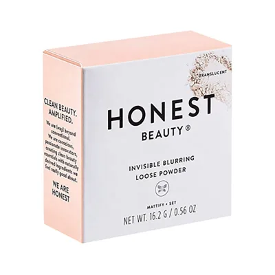 Invisible Blurring Loose Powder Beauty Cometic Product Color Printing Packaging Foldable Paper Box