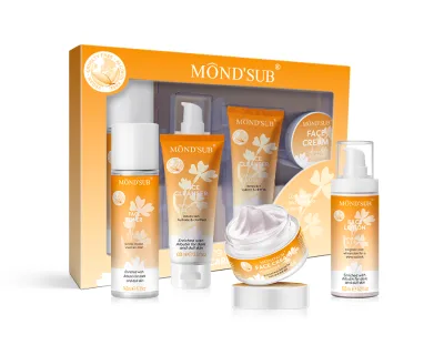 Private Label Arbutin Whitening Brightening Face Care Korean Beauty Anti-aging Facial Set Organic Moisturizing Skin Care Set New