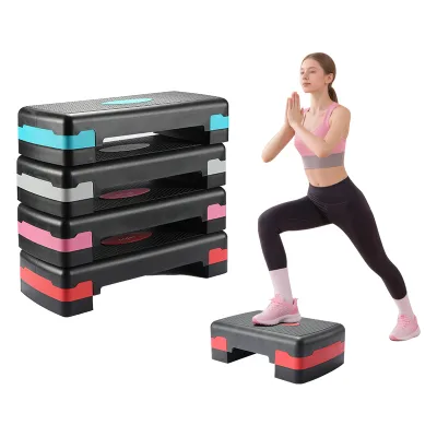 Premium Adjustable Aerobic Step Platform with PP Material Customizable Color & Logo for Indoor Fitness Enthusiasts