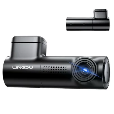LINDU D08 1296P Car Camera Dash Cam with WiFi WDR Gravity Sensor Parking Mode 150 Angle IPS Screen 12-24V Waterproof