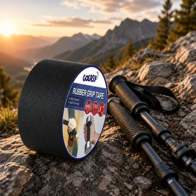 Heavy Duty Flexible Rubber Grip Tape High Traction Handlebar Tape for Outdoor Hand Tools Bicycle & Industrial Equipment Handles