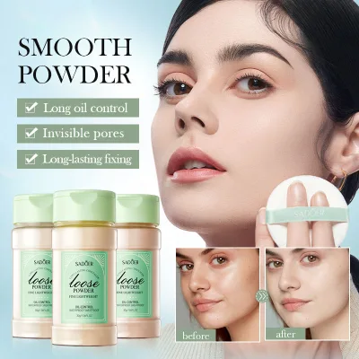 SADOER Private Label 3 Colors Vegan Cruelty Free Long Lasting Waterproof Oil-Control Matte Moisturizer Setting Concealer Natural
