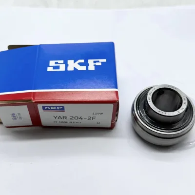 YAR 204-2F Pillow Bloock Bearing Square Flange 20*47*31mm for Conveyors and Agriculture Equipment Durable Self-Aligning
