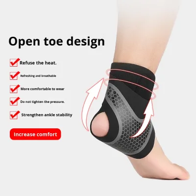 Sports Ankle Brace Anti-Sprain Outdoor Fitness Ankle Support Anti-Torsion Professional Basketball Cycling Fixed Ankle Thick