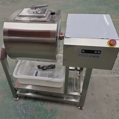 304 Stainless Steel Vacuum Meat Marinating Machine Salter Machine for Chicken Pork Beef Fish with Seasoning Processing