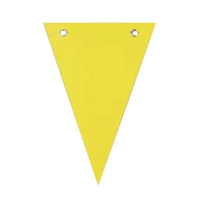 Factory Wholesale PVC String Bunting Flag Traffic Safety Warning Barrier Tape for Road Construction and Outdoor Safety