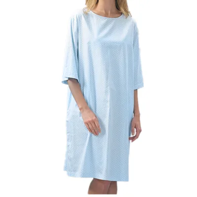 Premium Quality Unisex Cotton Hospital Patient Dress & Gowns-Wholesale Professional Uniform Accessories Customized Color Logo