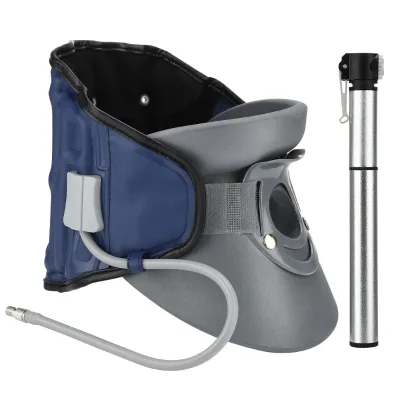 Adjustable Inflatable Cervical Spine Massager Household Medical Neck Traction Correction Apparatus Kit Upper Neck Pain Relief