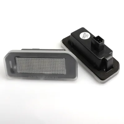 White Led Number Plate Light for Model Y 2020- Model 3 2017- 12v Plug and Play Led Licence Plate Light