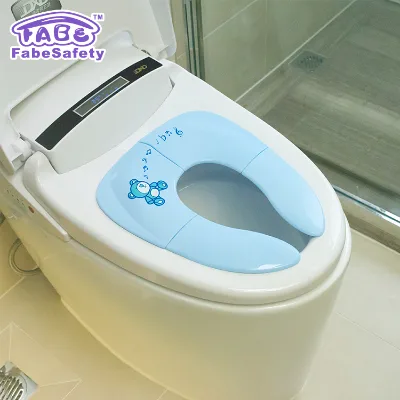 FabeSafety Cartoon Pattern Children's Potty Seat for Boys with Soft PP Plastic Anti-Displacement Design