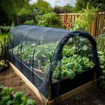 DIY Folded Summer Roller Mosquito Net 2.4mX4m Oxford Fabric Anti-Mosquito Anti-Insect Outdoor Garden/Courtyard Adult Use