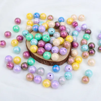 Hot Selling Wholesale Eco Friendly Food Grade Focal Beads Silicone for Pens Chewable 12mm 15mm Silicone Beads