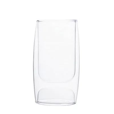Unique Double Wall Cup Custom Creative Double Mouth Glass Cups Insulated Coffee Tea Water Mugs