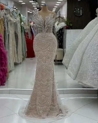 2026 Customized Beaded Evening Dresses With Sparkling Crystal Embellishments for Formal Occasion Gowns Dance Dresses