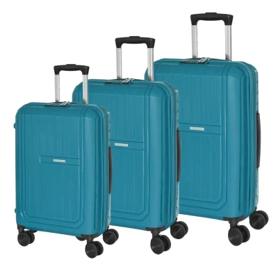 PP Traveling Trolley Suitcase with Large Capacity Factory Price 3 PCS Maletas De Viaje Sets Trunk Luggage on Sale