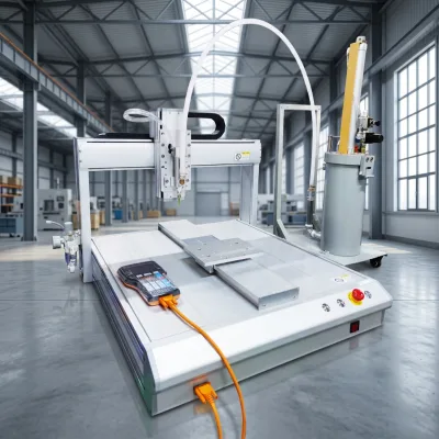 Multifunctional Three Axis Panel Light Dispensing Machine Factory Direct Selling 1 Year Warranty