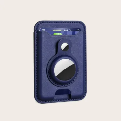 Premium TILONSTAR TWM106e Luxury Wallet -up Card Holder Air Tag Slot RFID Blocking 12mm Thickness Embossed Logo for Cards
