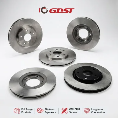 Customized OEM Car Disc Brake Rotors with Anti-Rust Coating Wholesale Professional Grade Stable Braking Auto Spare Parts