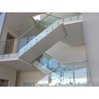 304 Stainless Steel Interior Modern Metal Stair Railings
