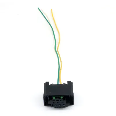 Fast Dispatch 6-Pin Waterproof Electrical Automotive Connector Kit with Female LED Lights SMT Push Wire Terminals