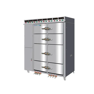 Durable Commercial Seafood Steamer Cabinet with Temperature Energy-Saving Design Ideal for Catering Food Service Industry