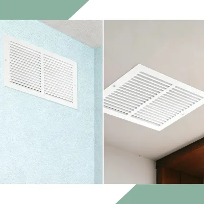 Hvac Air Return Grille 12x6 Inches