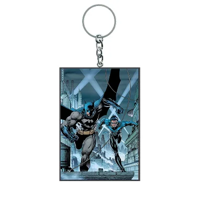 Promotional Custom Logo 3D Keychain TV & Movie Character Lenticular Keychain 3D Acrylic With Lenticular Card